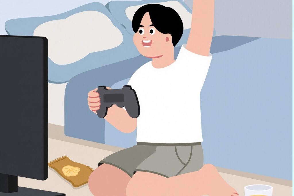 寝る前のスマホ習慣を見直す