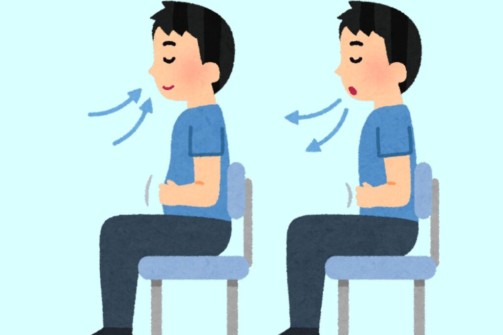 呼吸と姿勢で自律神経を整える