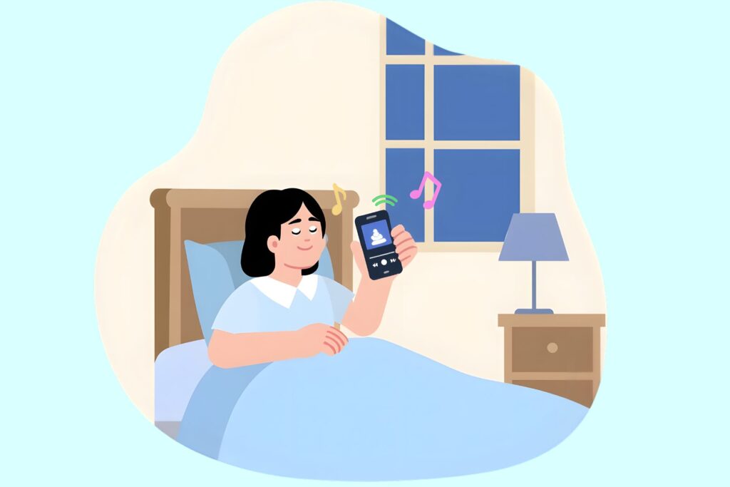 就寝前のスマホ・PC使用を見直す