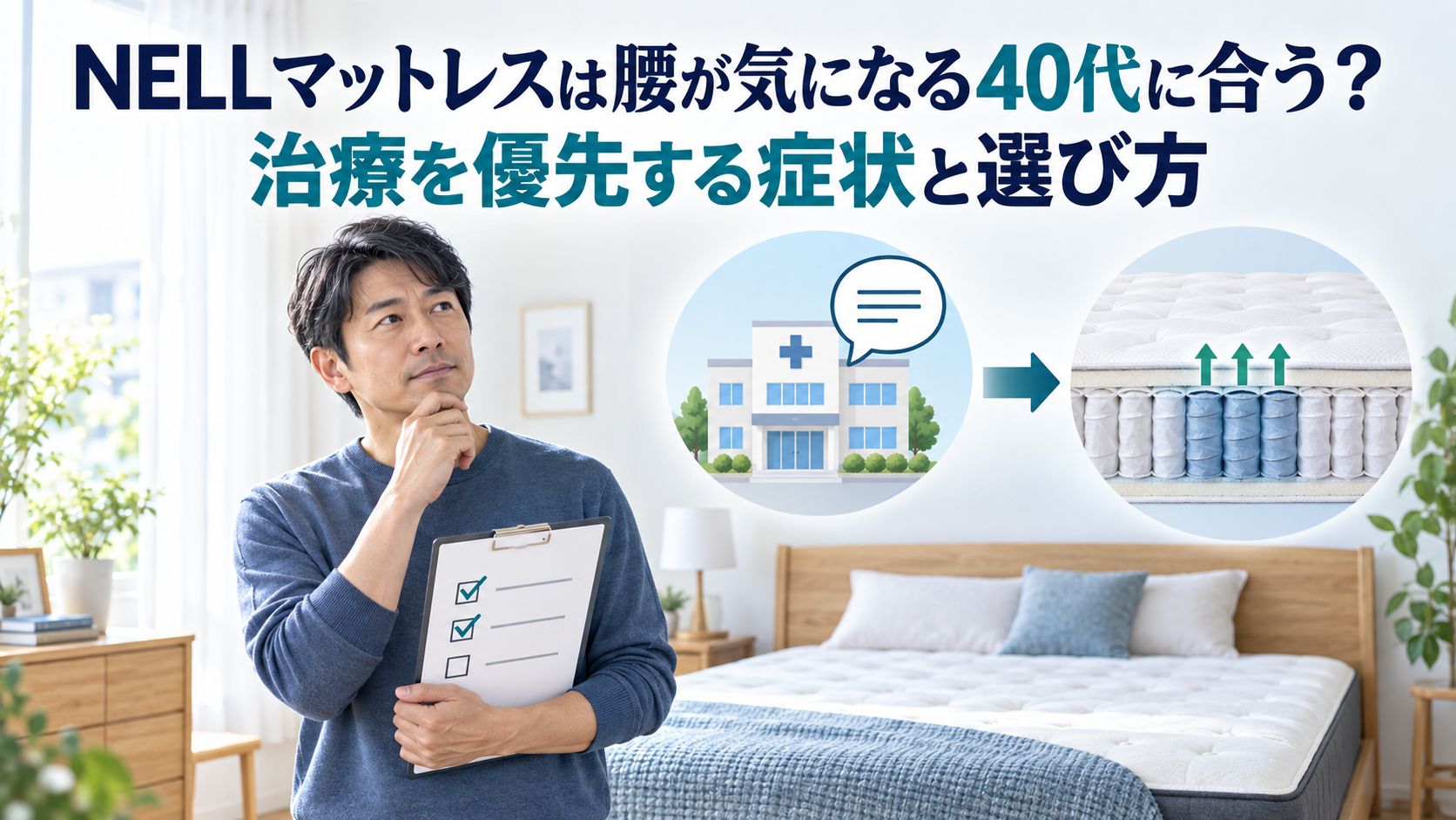 まず受診、次にマットレス選び